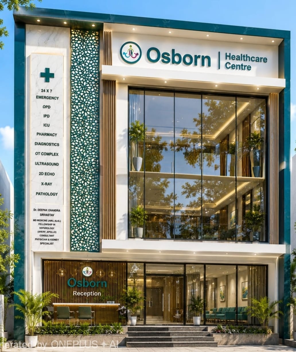 Osborn Healthcare Centre entrance